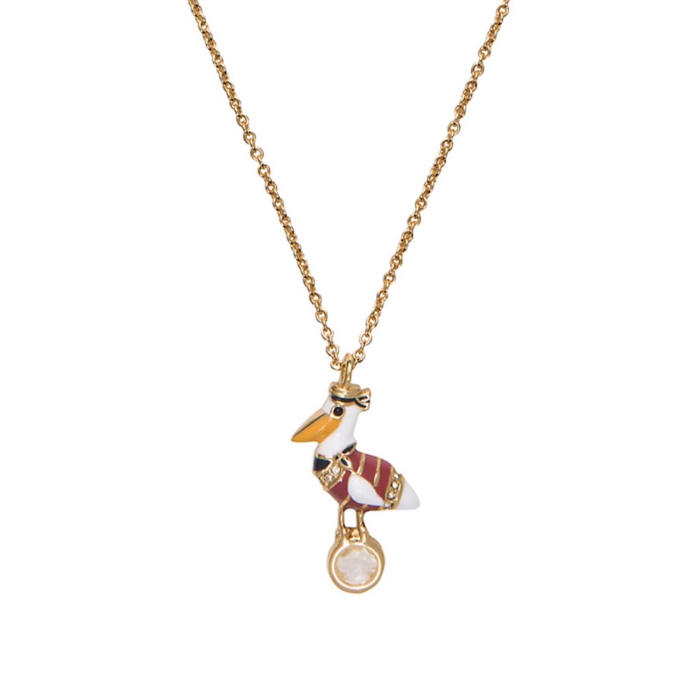 KATE SPADE • Taking Flight Pelican Necklace